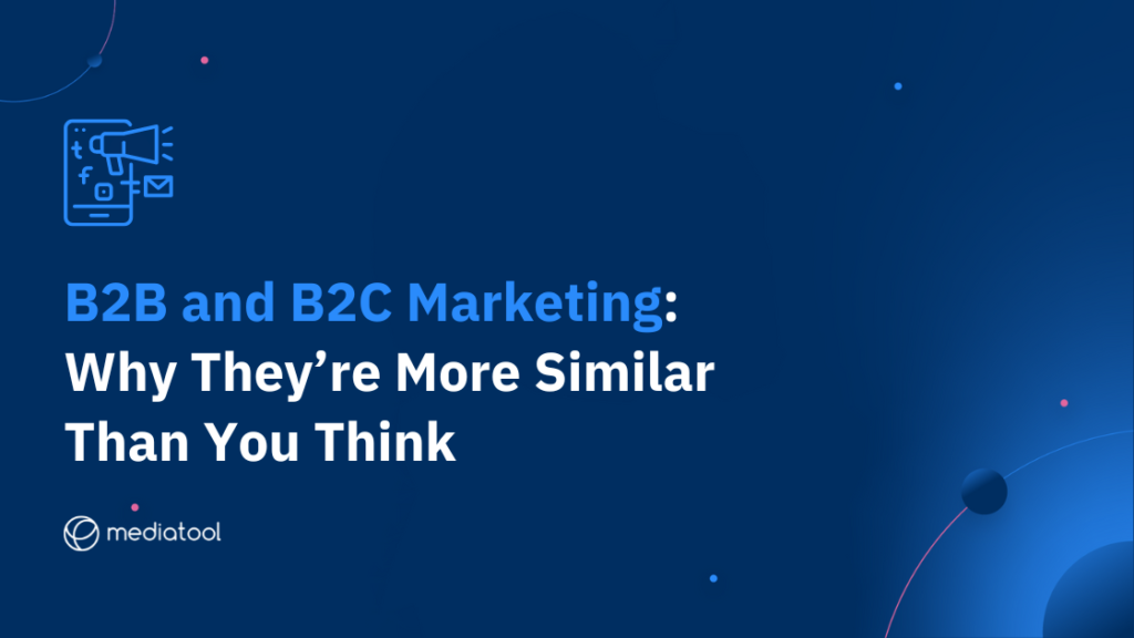 b2b marketing b2c marketing