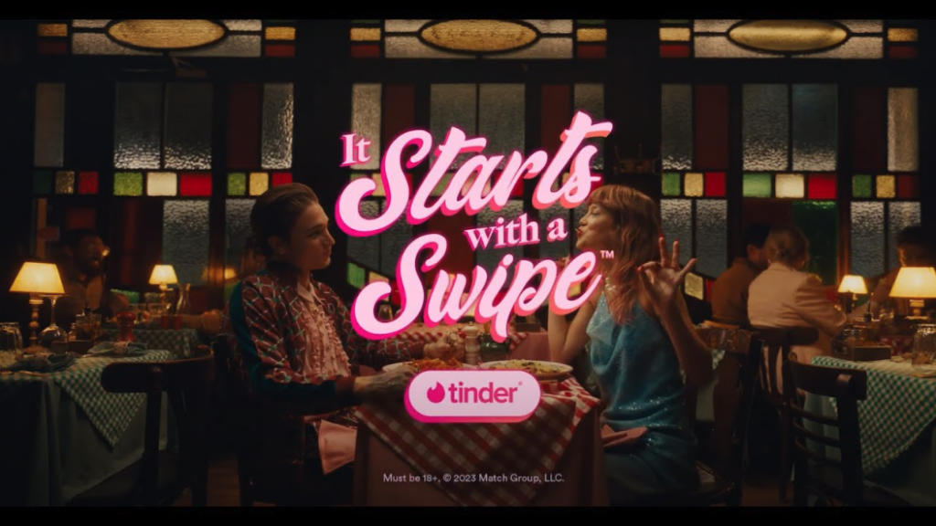 Tinder’s “It Starts with a Swipe”