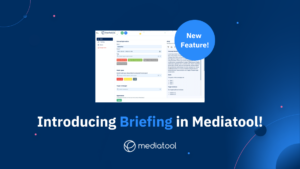 Create marketing briefs in mediatool