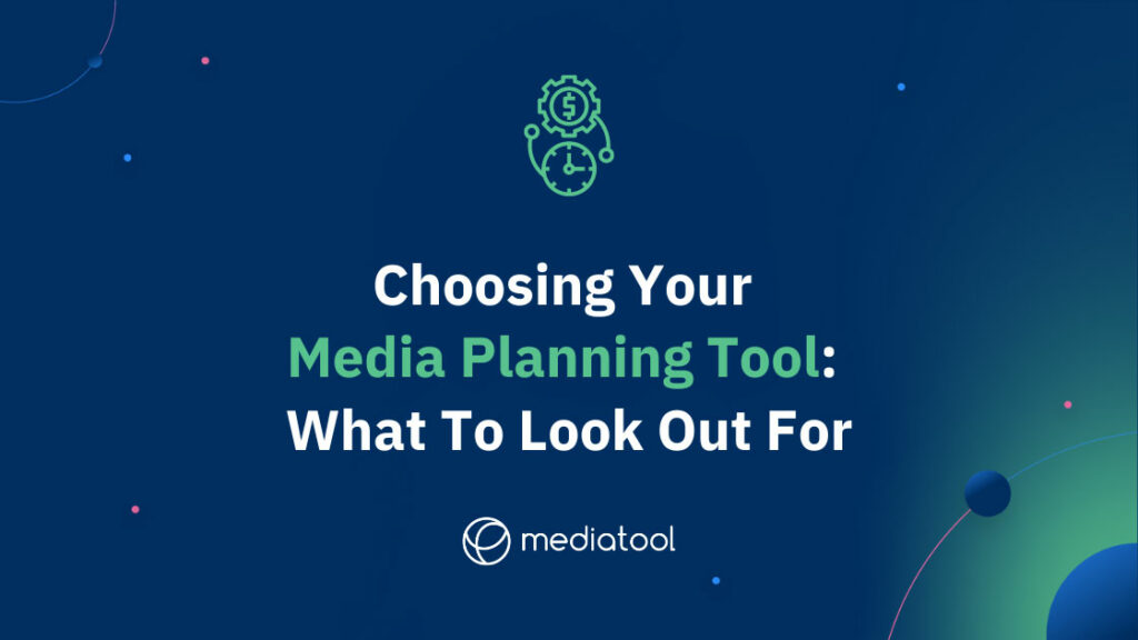 Media planning tools